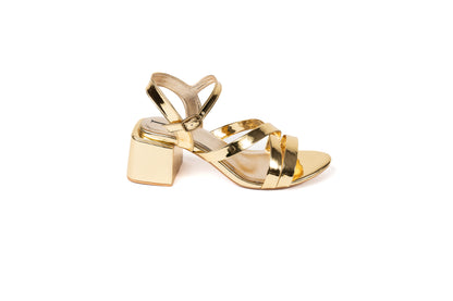 CAPRI GOLD STRAPPY