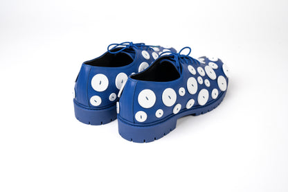 THE BUTTON SHOE BLUE