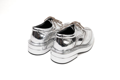 HEART BROGUE SILVER