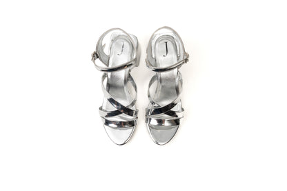 CAPRI SILVER STRAPPY