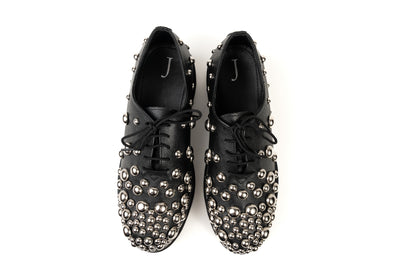 METALLIC POLKA SHOE