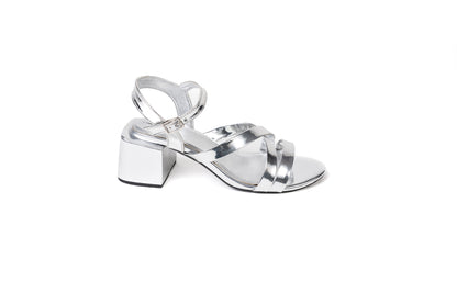 CAPRI SILVER STRAPPY