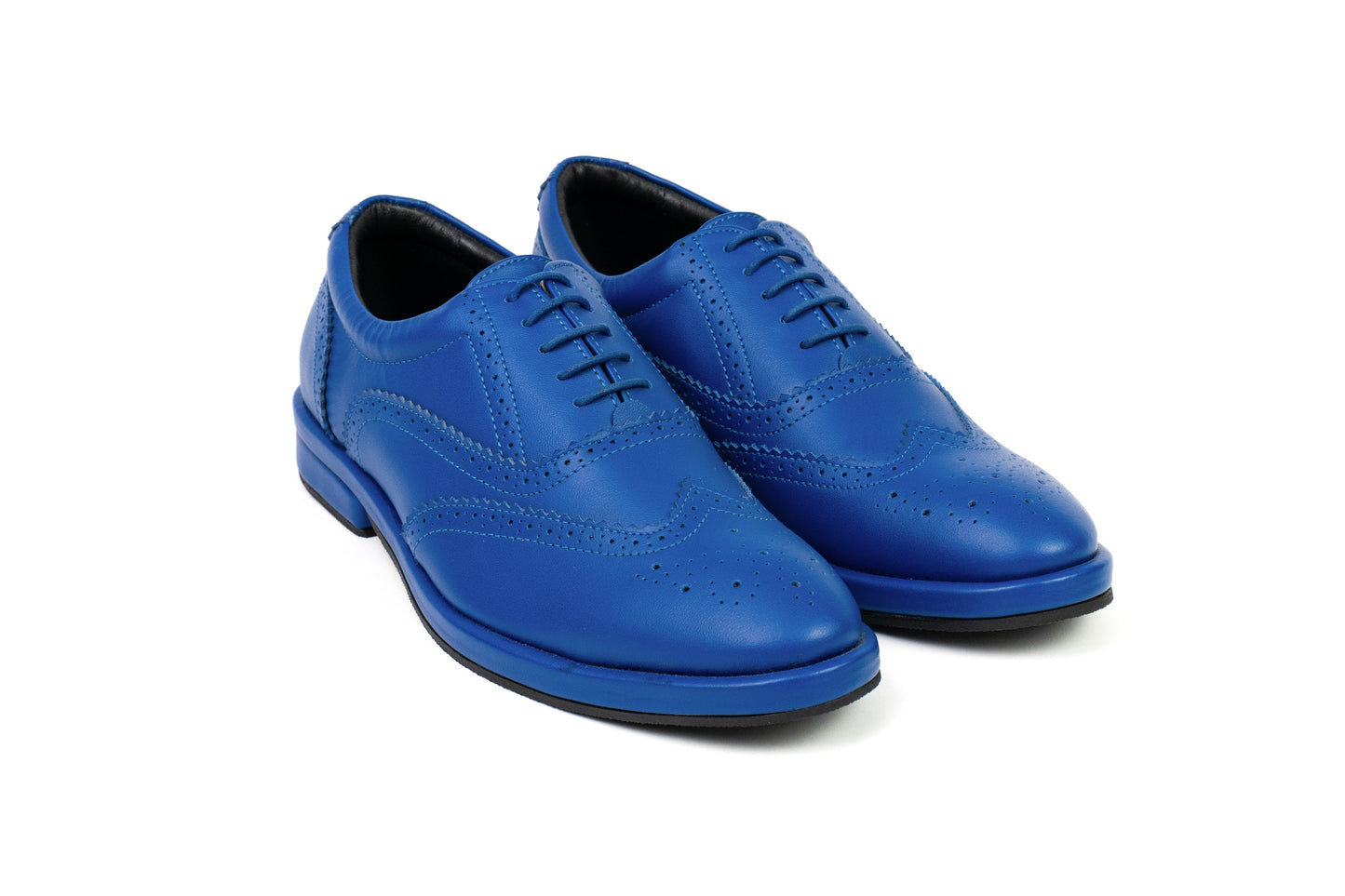 LEO BROGUES BLUE