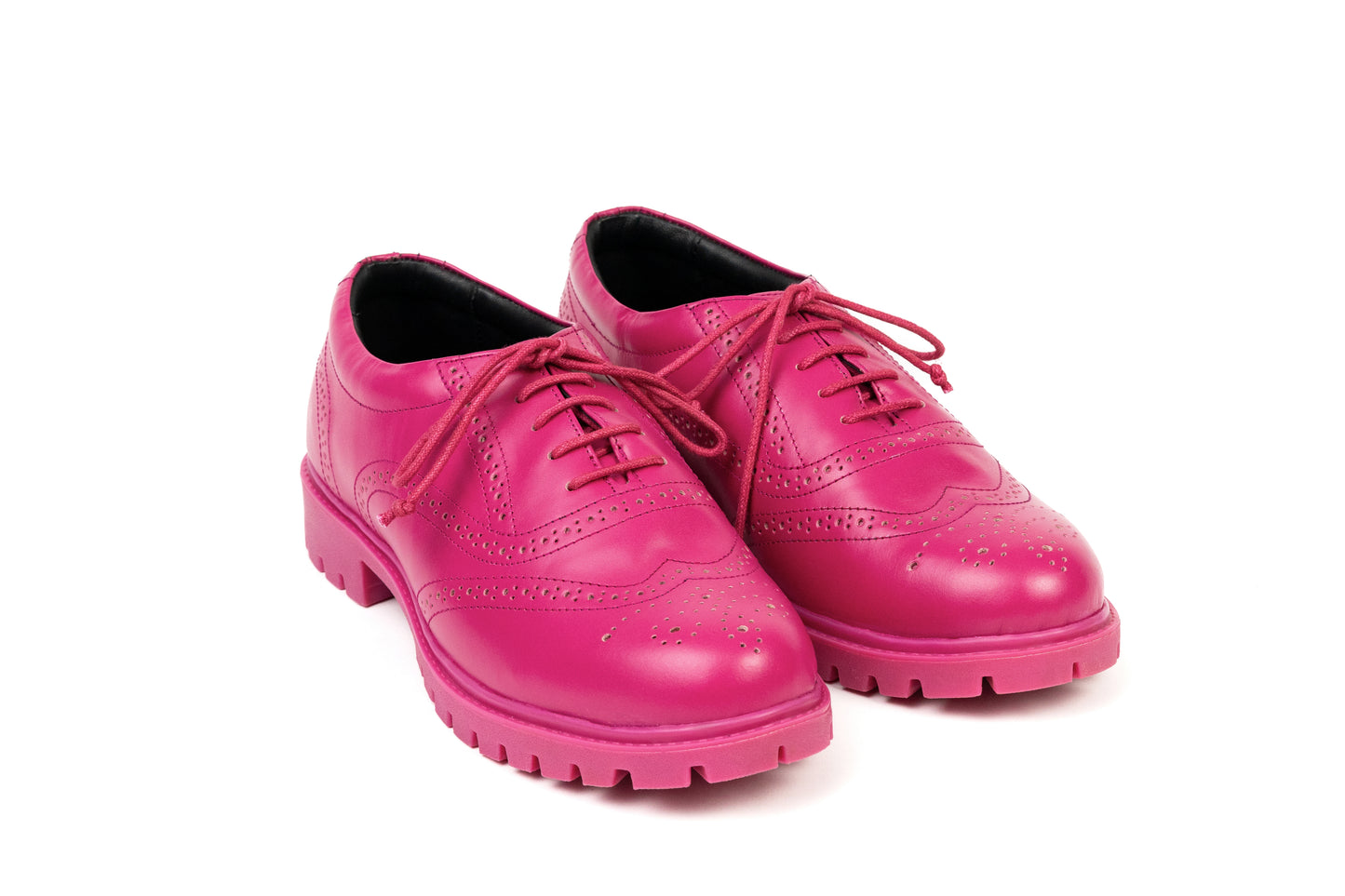 PASHA PINK BROGUES