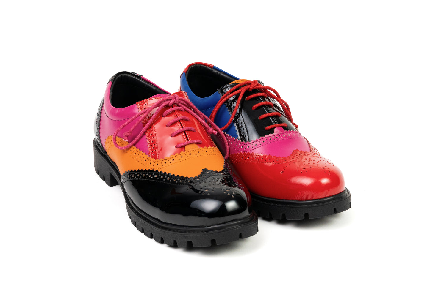 PASHA MULTICOLOR BROGUES