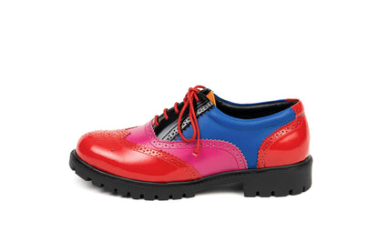 PASHA MULTICOLOR BROGUES