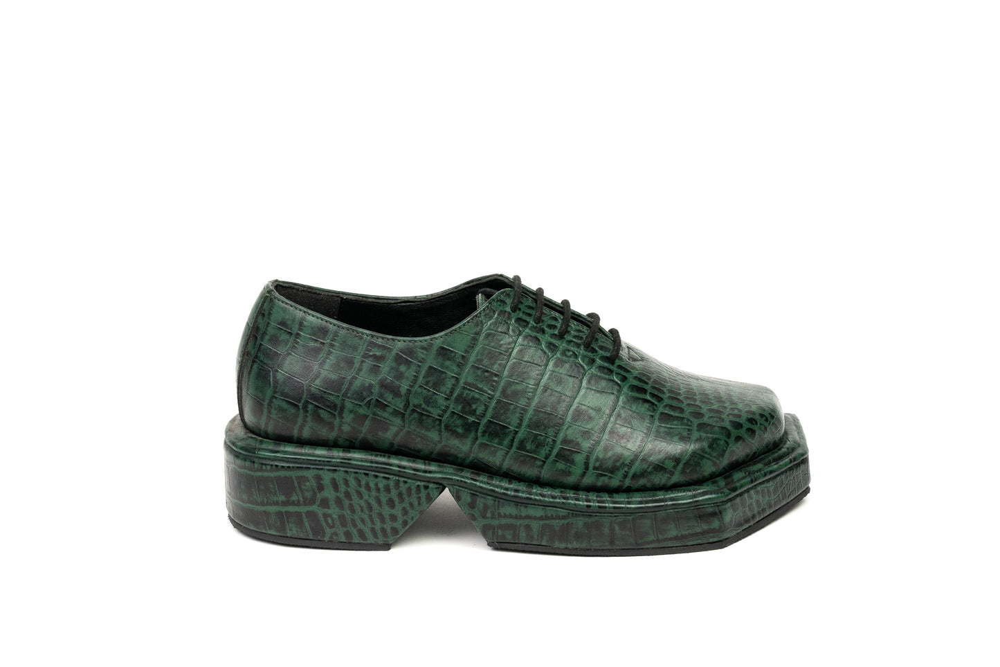 TRIANGLE GREEN CROCO