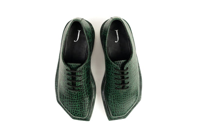 TRIANGLE GREEN CROCO