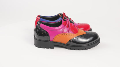 PASHA MULTICOLOR BROGUES