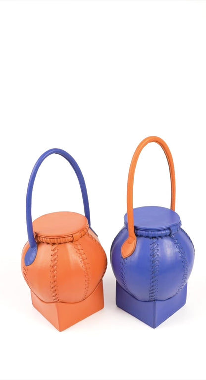 THE MATKA HANDBAG BLUE